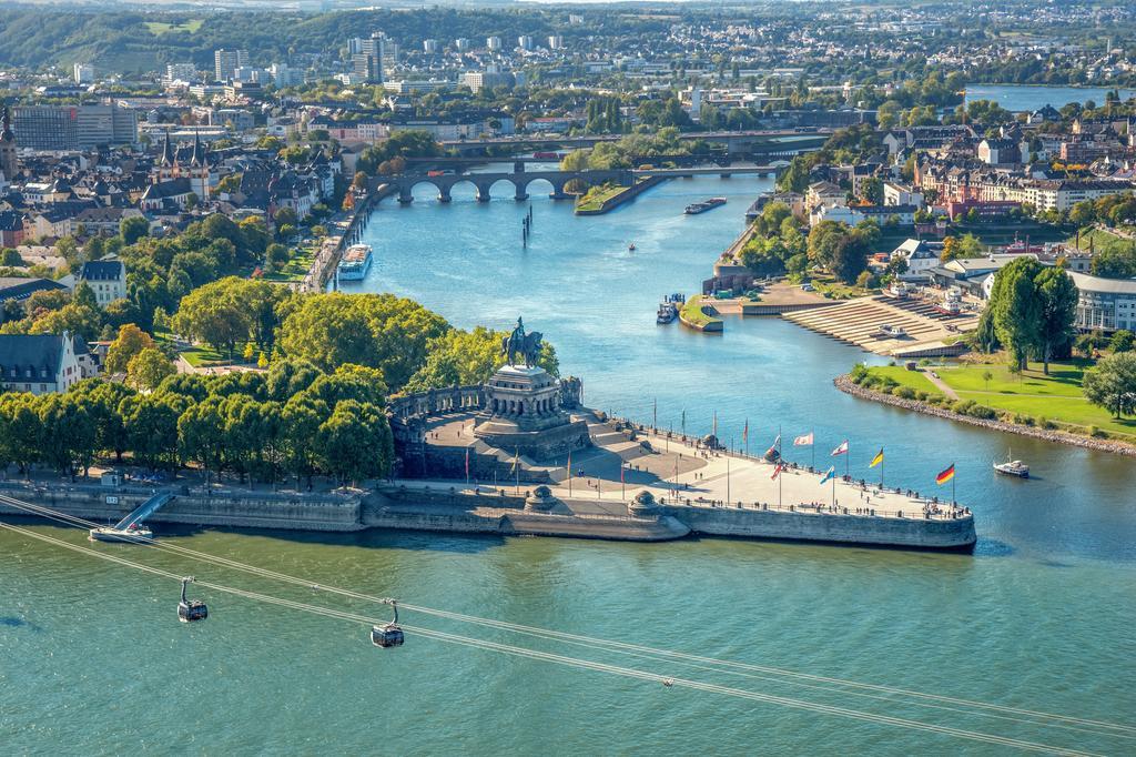 Ferienwohnung Luxus-Koblenz コブレンツ エクステリア 写真